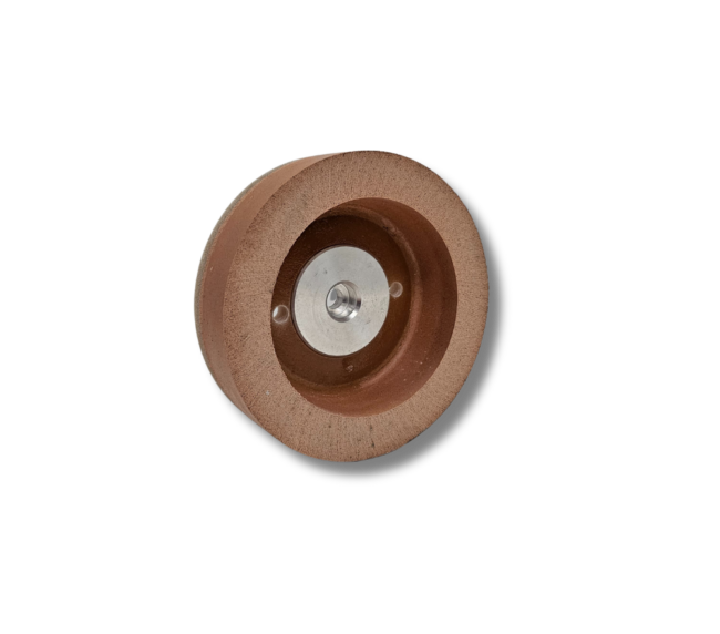 Disc cupă finisare, diametru exterior 150mm, interior 12 mm, grosime 45 mm, J40, granulație 60/80, cant, BAVELLONI