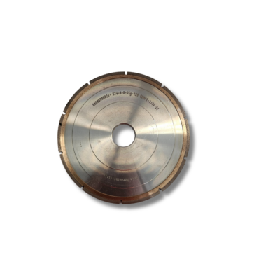 Disc diamantat periferic, diametru exterior 200x14x2,5x45°, interior 35 mm, laminat 6+6 mm, profil trapez, granulație 120, FOREL