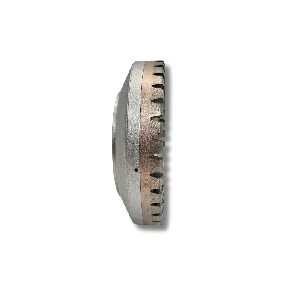 Disc cupă diamantat segmentat, dimensiuni exterior 150x8x8, interior 12 mm, 36 segmente, H=40, granulație 140, SINGIP(MCM 11 - pos.2) 5 Disc cupă diamantat segmentat, dimensiuni exterior 150x8x8, interior 12 mm, 36 segmente, H=40, granulație 140, SINGIP(MCM 11 - pos.2) - imagine 5